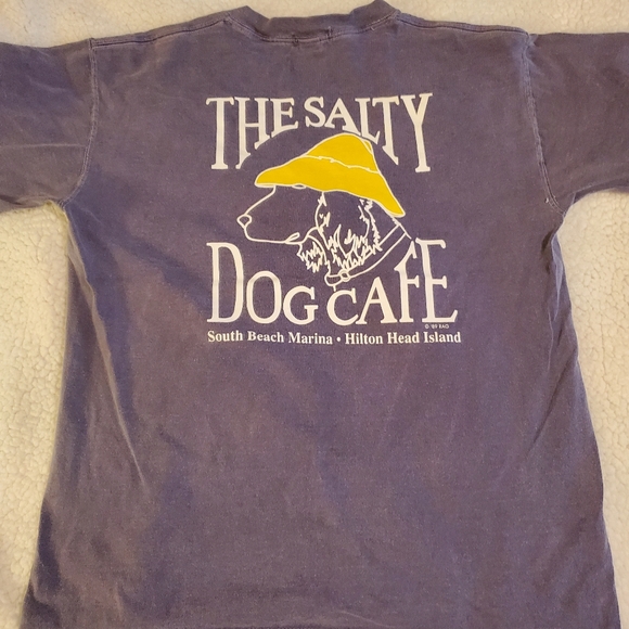 The Salty Dog Cafe, Medium. Tshirt in good condition. Grayish blue - Picture 4 of 5